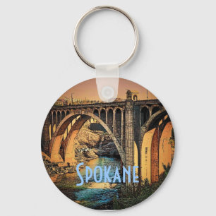 Spokane Keychain