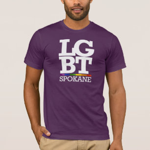 SPOKANE LGBT -- .png T-Shirt