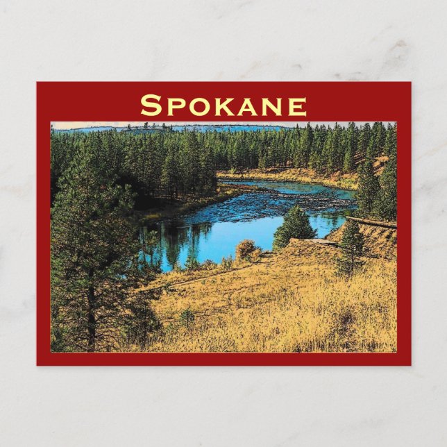 Spokane Postcard (Front)