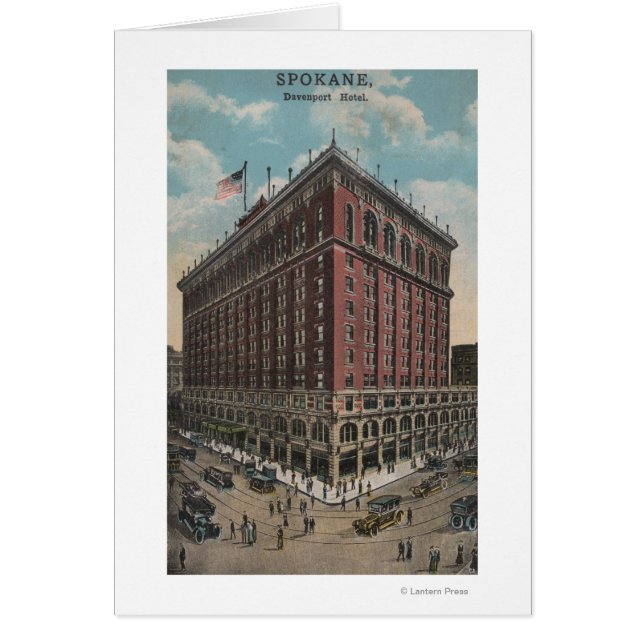 Spokane, WA - View of Davenport Hotel (Front)
