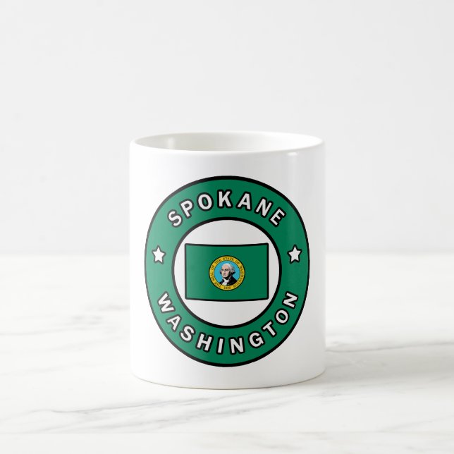 Spokane Washington Coffee Mug (Center)
