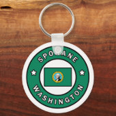 Spokane Washington Key Ring (Front)