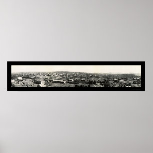Spokane Washington Photo 1908 Poster