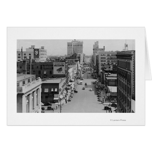 Spokane, Washington - Riverside Avenue (Front Horizontal)