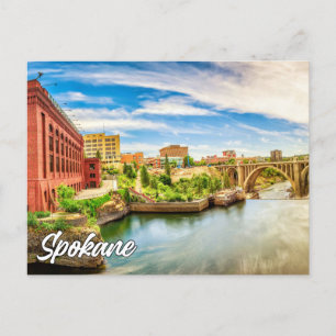 Spokane, Washington, United States Postcard