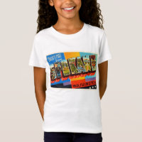 Spokane Washington WA Old Vintage Travel Souvenir