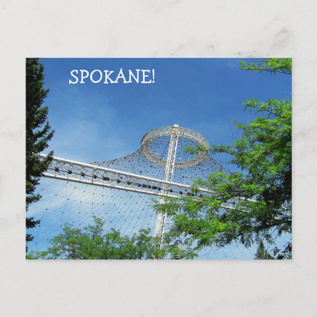 Spokane's US Pavilion Postcard (Front)
