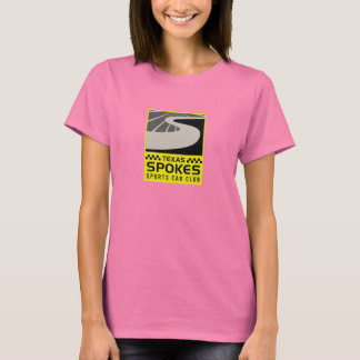 Spokes Logo Grey T-Shirt: Women T-Shirt