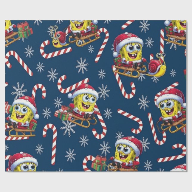 SpongeBob  Wrapping Paper (Flat)