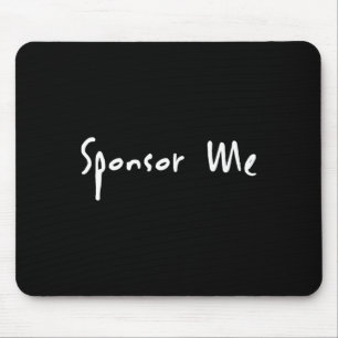 Sponsor Me Skateboarding Bmx Scooter Am Pro Skate Mouse Mat