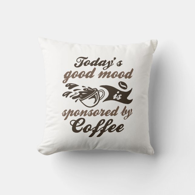 Sponsored By Coffee Cushion (Front)
