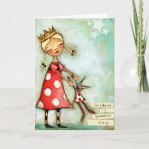 Spontaneous Dancing - Birthday Card