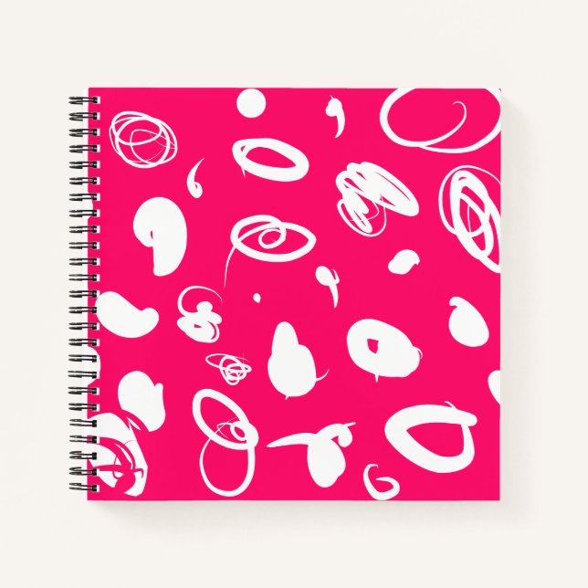 Spontaneous design Spiral Notebook (Front)