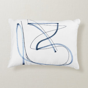 Spontaneous Line Drawing Pillow