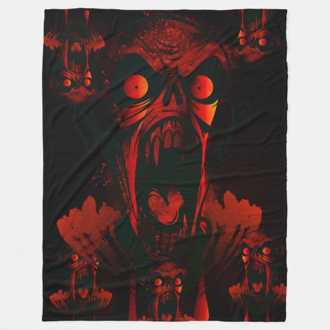 Spook Fleece Blanket (Front)