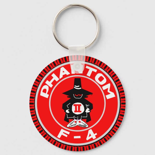 SPOOK PATCH, F-4, "Phantom" Key Ring (Front)