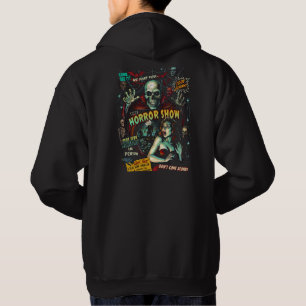 Spook Show Horror Hoodie – (Black)