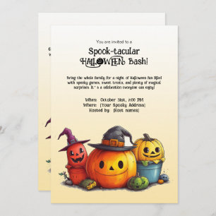 Spook-tacular HALLOWEEN Bash! Invitation