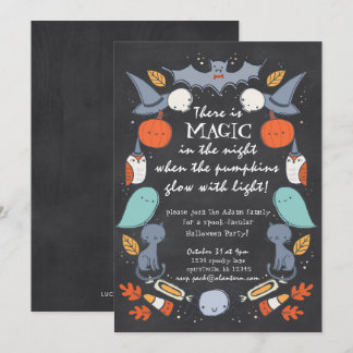 Spook-tacular Halloween Party Invitation