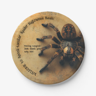 Spook-tacular Spider HALLOWEEN Bash! Paper Plate