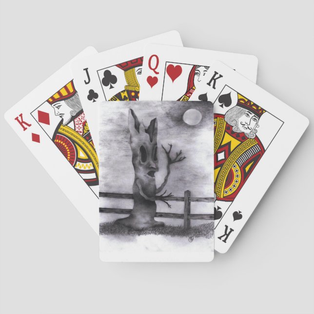 "Spook Tree" Playing Cards (Back)