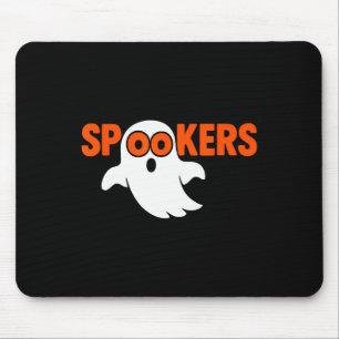 Spookers Funny Ghost Occult Horror Halloween Mouse Mat
