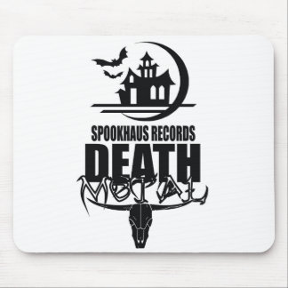 Spookhaus Records Death Metal Logo Mouse Mat