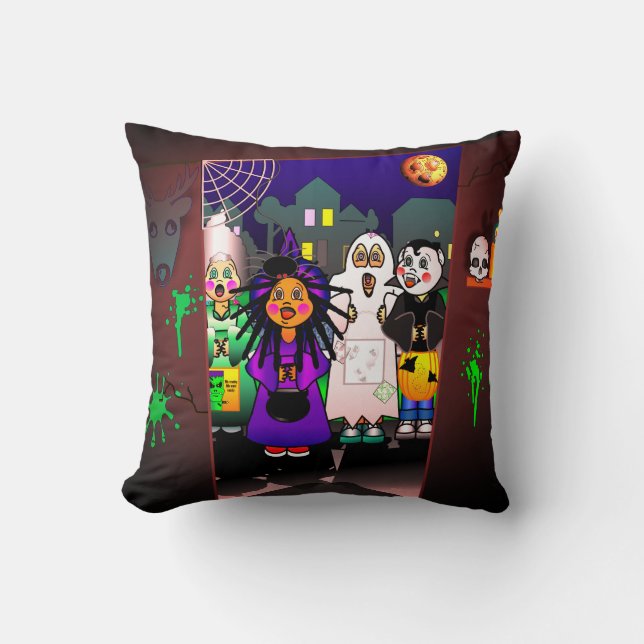 Spookie Halloween Cushion (Front)