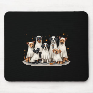 Spookiest Bunch Of Childless Dog Ladies Funny Dog Mouse Mat