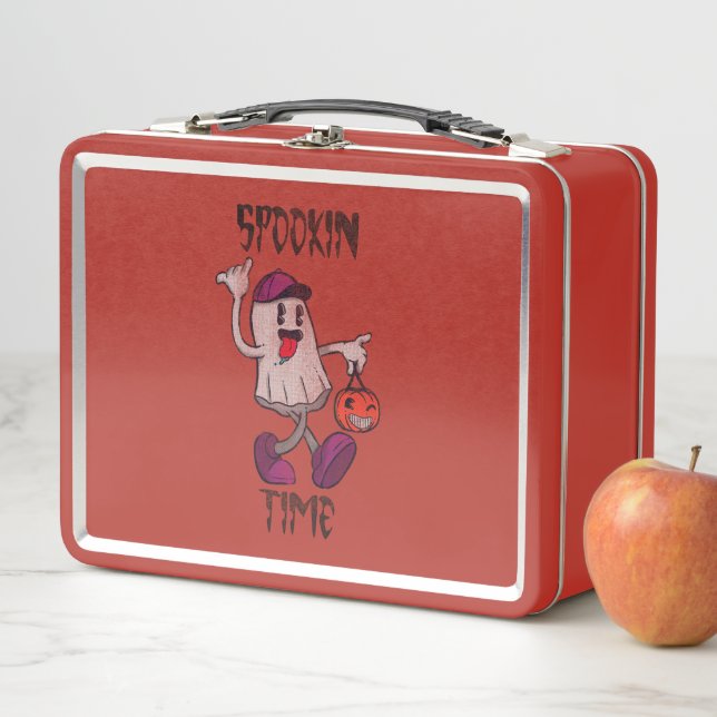 Spookin Time Metal Lunch Box (In Situ)