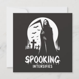 Spooking Intensifies Holiday Card