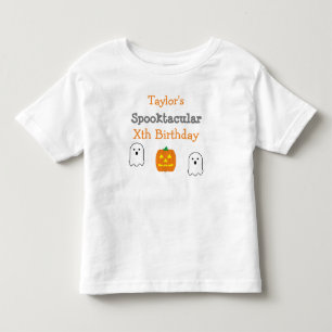 Spooktacular Birthday Toddler T-Shirt