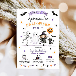 Spooktacular Costume Party Halloween Invitation