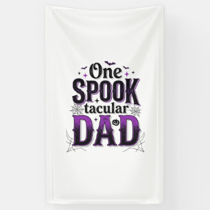 Spooktacular Dad Halloween Vintage Vector Design_1 Banner