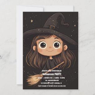 Spooktacular Dark Haunted House Halloween Party  I Invitation