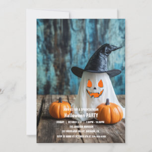Spooktacular Dark Haunted House Halloween Party  I Invitation