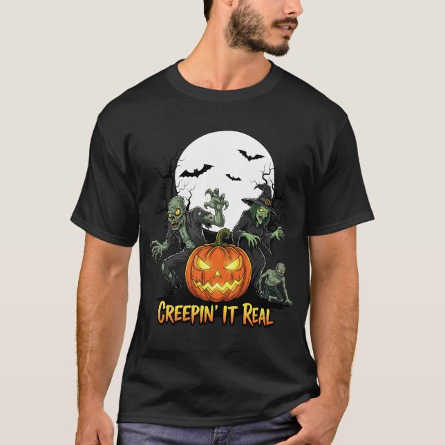 Spooktacular Fun Halloween Night Tee (Front)