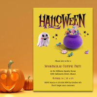 Spooktacular Ghost Kids Halloween Costume Party