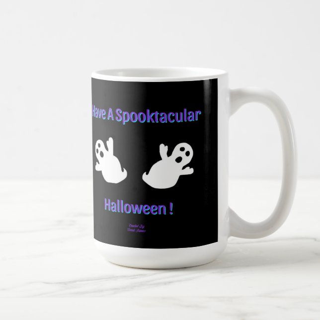 Spooktacular Ghosts Coffee Mug (Right)