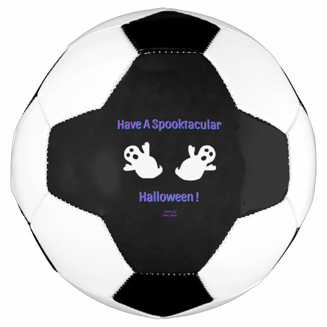 Spooktacular Ghosts Soccer Ball (Front)