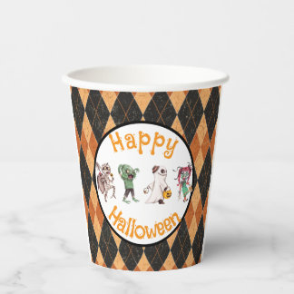 Spooktacular Halloween Bash Paper Cups