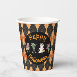 Spooktacular Halloween Bash Paper Cups