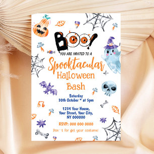 Spooktacular Halloween Bash Party Invitation