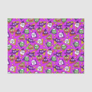 Spooktacular Halloween Characters Tissue Paper