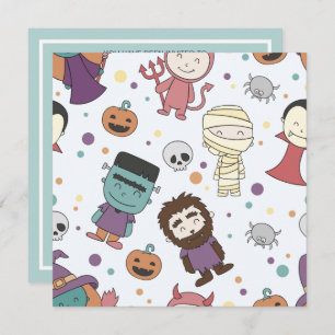 Spooktacular Halloween Costume Party   Invitation