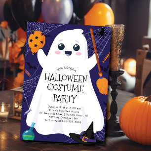 Spooktacular Halloween Costume Party Invitation