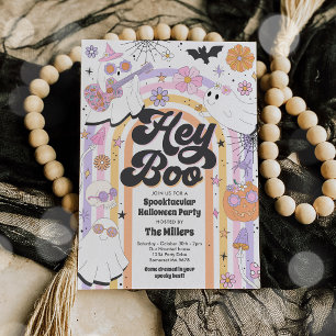 Spooktacular Halloween Cute Ghost Party  Invitation