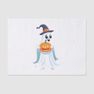 Spooktacular Halloween Ghost Tissue Paper