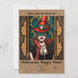 Spooktacular Halloween Happy Hour Invitation
