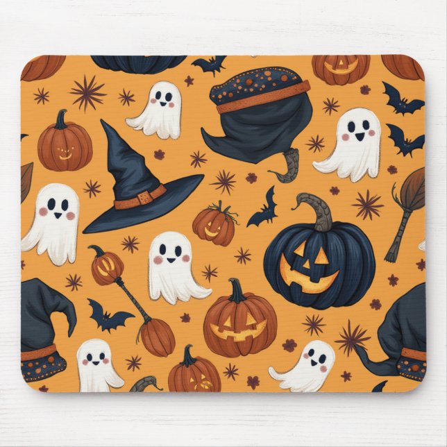 "Spooktacular Halloween mouse pads (Front)